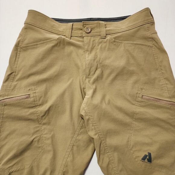 Eddie Bauer First Ascent Tan Fleece Lined Hiking Pants - Picture 4 of 7